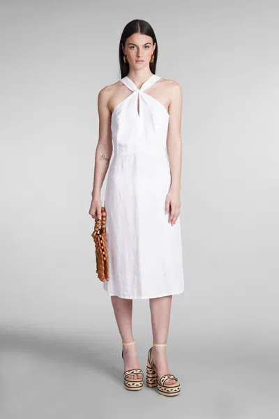 Shop 120% Lino Dress In White