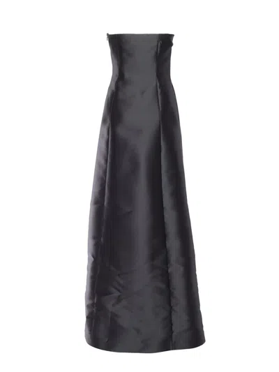 Alberta Ferretti Dress In Black