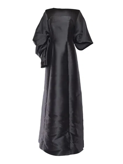 Alberta Ferretti Dress In Black