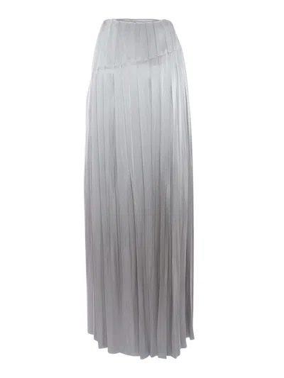 Alberta Ferretti Skirt In Gray