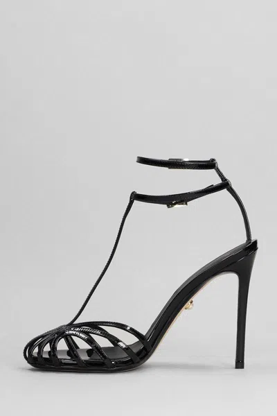 Shop Alevì Milano Alevi Milano Stella 110 Sandals In Black