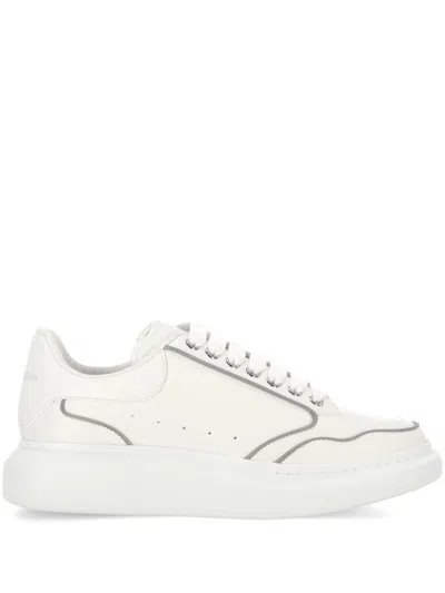 Shop Alexander Mcqueen Sneakers In White