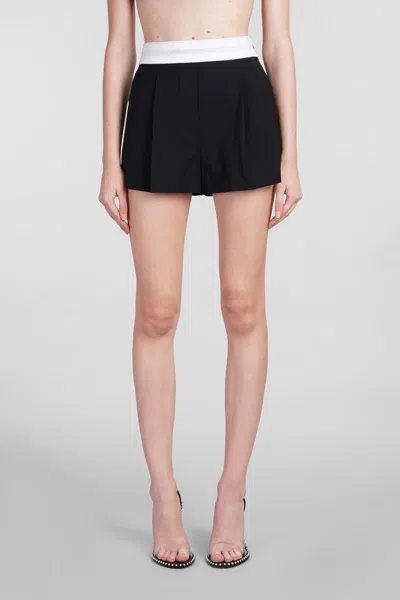 Shop Alexander Wang Shorts In Black