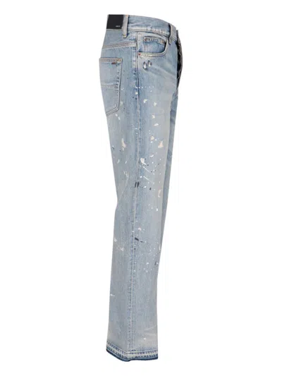 Amiri Man Jeans Blue Size 33 Cotton In Blue