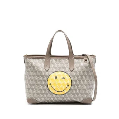 Shop Anya Hindmarch Bags In Beige