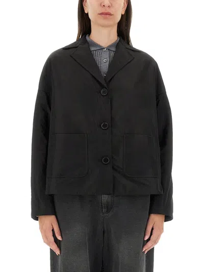 Aspesi Carolina Nylon Jacket In Black