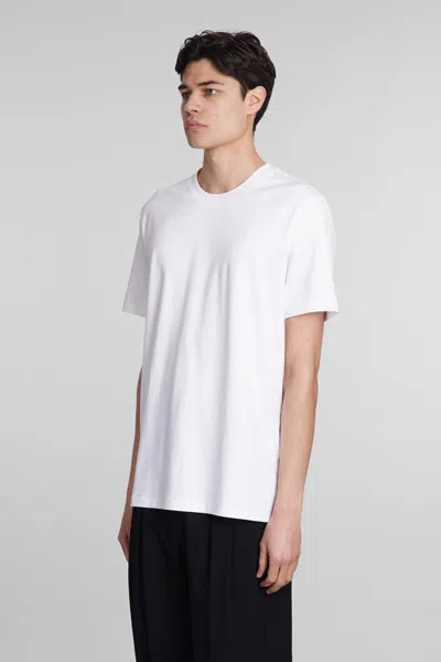 Attachment T-shirt In White Polyester In White