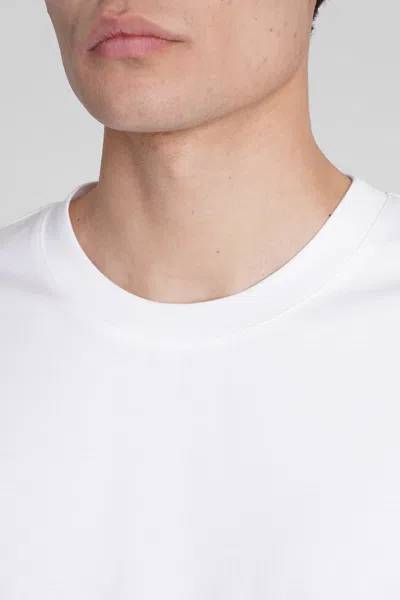 Attachment T-shirt In White Polyester In White