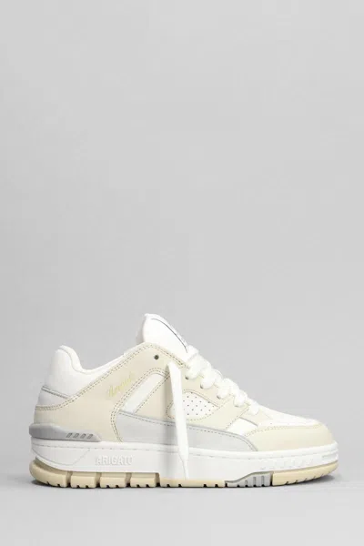 Axel Arigato Area Lo Sneaker Sneakers In Beige Leather In Beige