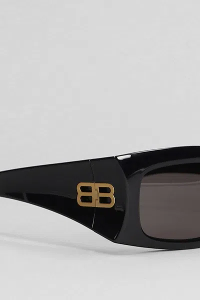 BALENCIAGA BALENCIAGA HOURGLASS RECT SUNGLASSES 