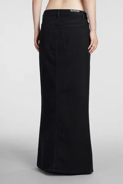 Balenciaga Skirt In Black