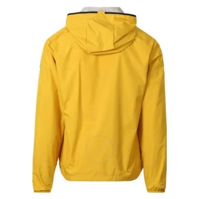 Save The Duck Curry Yellow David Hooded Rain Jacket In Yellow
