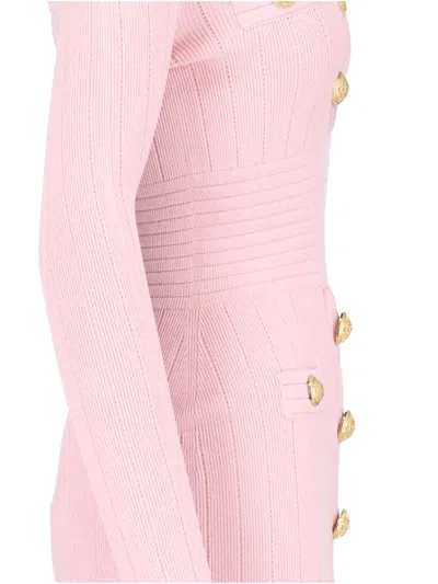 Shop Balmain Dresses Pink