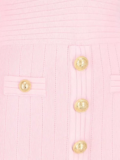 Shop Balmain Dresses Pink