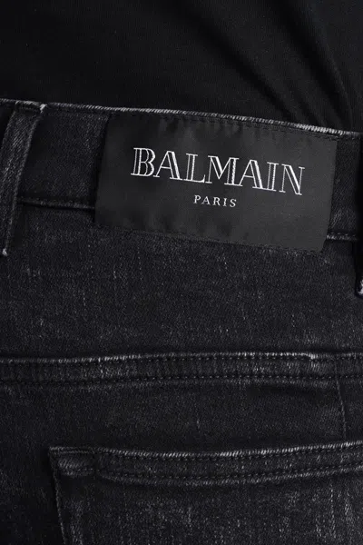 Shop Balmain Jeans In Black