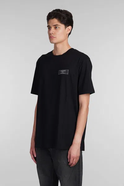 Shop Balmain T-shirt In Black