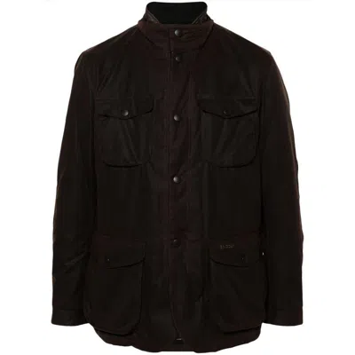 Shop Barbour Outerwears In Brown