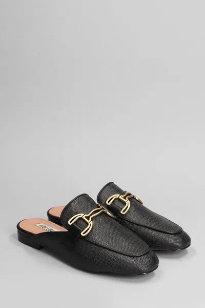 Shop Bibi Lou Vela Slipper Slipper-mule In Black