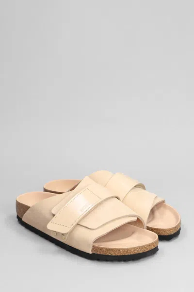 Birkenstock Kyoto Flats In Rose-pink Suede In Pink