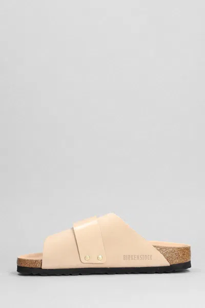 Birkenstock Kyoto Flats In Rose-pink Suede In Pink