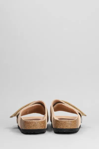 Birkenstock Kyoto Flats In Rose-pink Suede In Pink