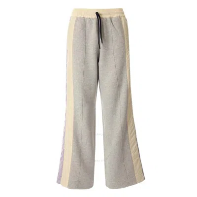 Moncler Grenoble Day-namic Side-stripe Track Pants In Grey