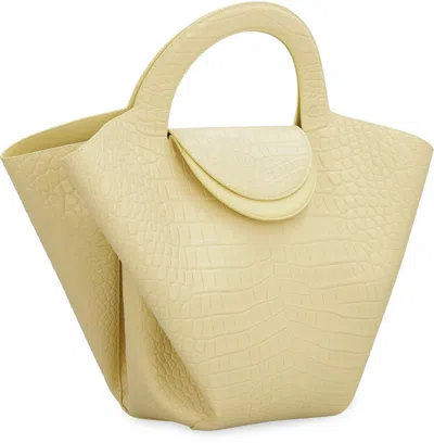 Shop Bottega Veneta Large Doll Tote Bag In Yellow