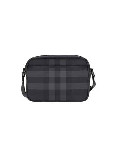 Shop Burberry Shoulder Bags In Black