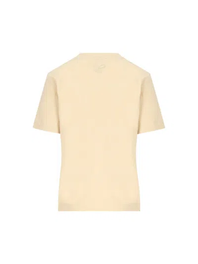 Shop Burberry T-shirts And Polos In Candle