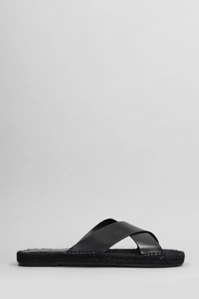 Castaã±er Keanu Espadrilles In Black