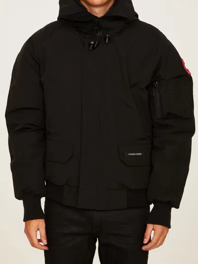 Shop Canada Goose Chilliwack Bomber Jacket In Black