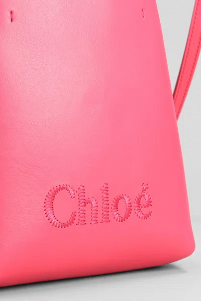 Shop Chloé Micro Tote Tote In Purple