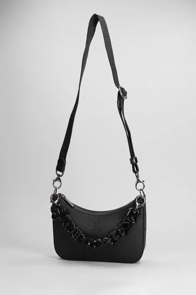 Christian Louboutin Loubila Chain Mini Shoulder Bag Black In Black
