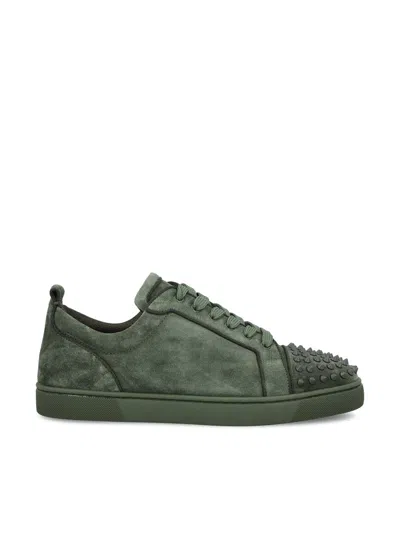 Shop Christian Louboutin Sneakers In Tennessee/tennessee Mat