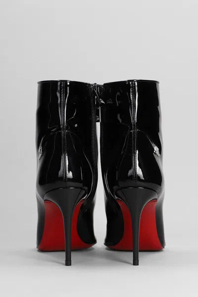 Christian Louboutin Sporty Kate Booty High Heels Ankle Boots In Black