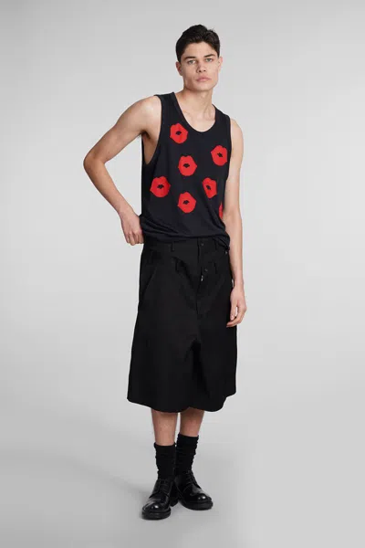 Shop Comme Des Garçons Homme Deux Comme Des Garçons Homme Plus Tank Top In Black