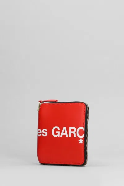 Shop Comme Des Garçons Wallet In Red