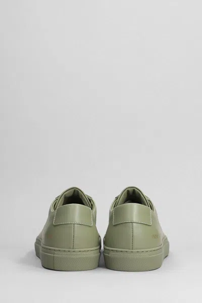 Shop Common Projects Achilles Low  Sneakers In Green