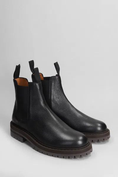 Shop Common Projects Ankle Boots In Black