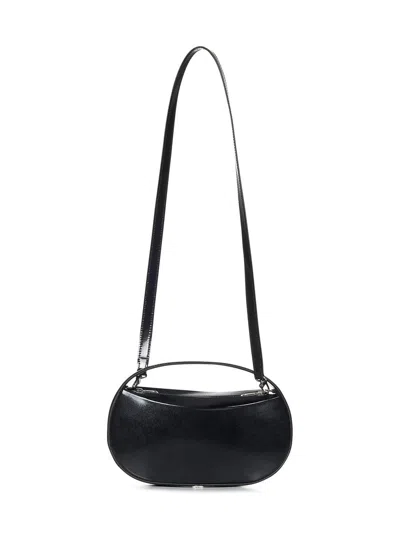 Shop Coperni "sound Swipe Handbag" In Black