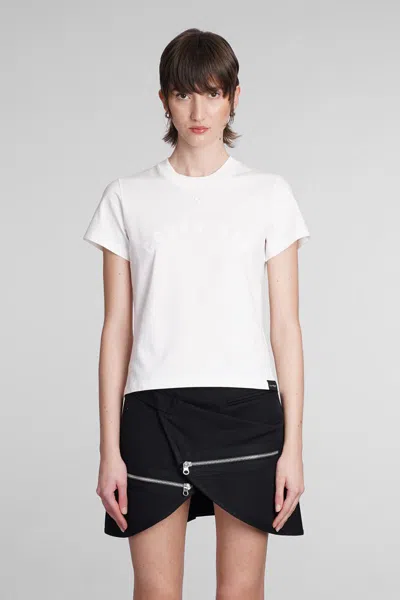 Shop Courrèges T-shirt In White