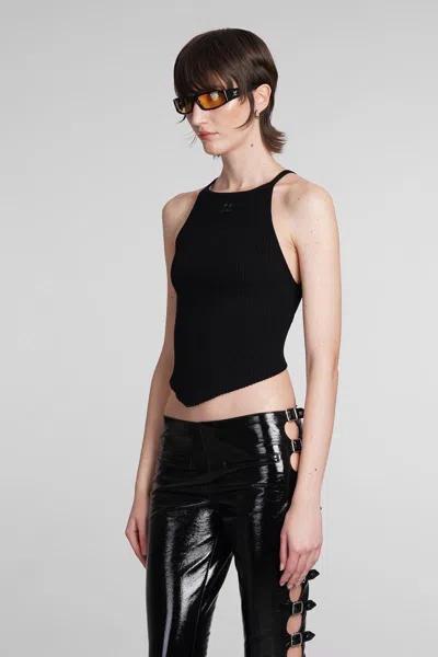 Shop Courrèges Topwear In Black