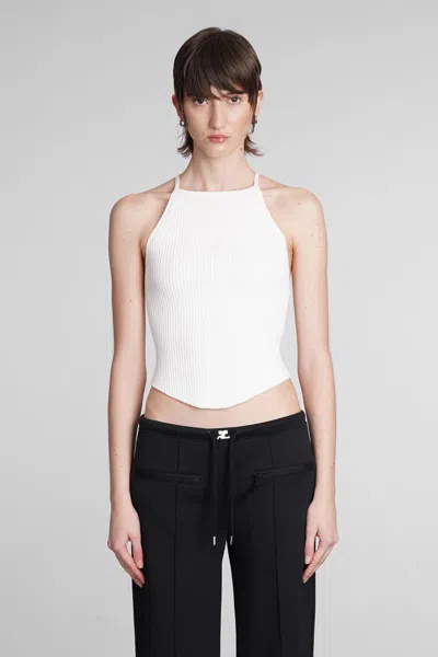 Shop Courrèges Topwear In White