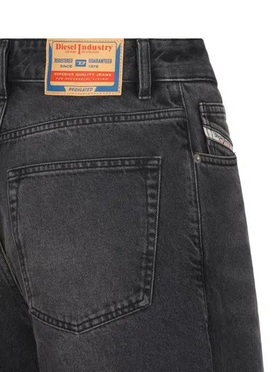 Shop Diesel Jeans In Black/denim