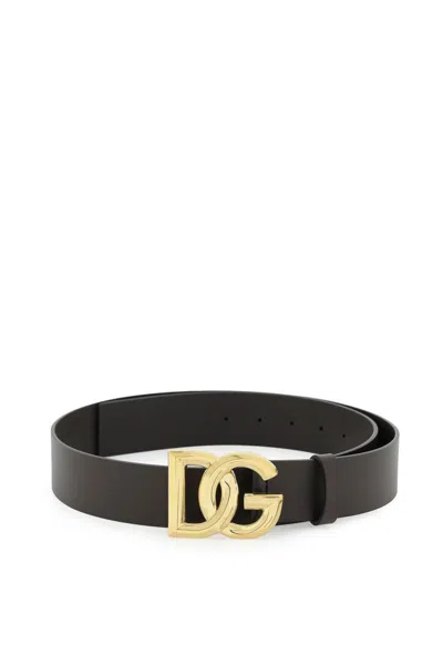 Shop Dolce & Gabbana Belts In Black