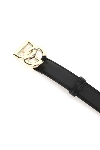 Shop Dolce & Gabbana Belts In Black