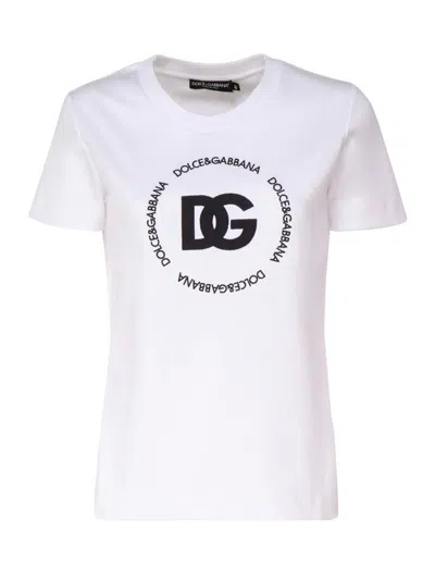 Shop Dolce & Gabbana T-shirts And Polos In White