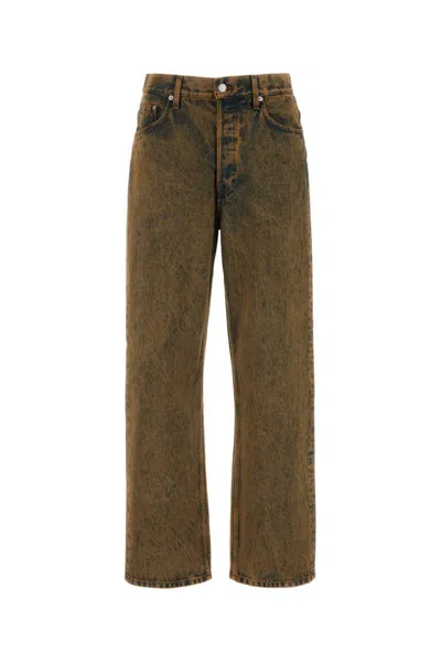 Shop Dries Van Noten Jeans In Brown