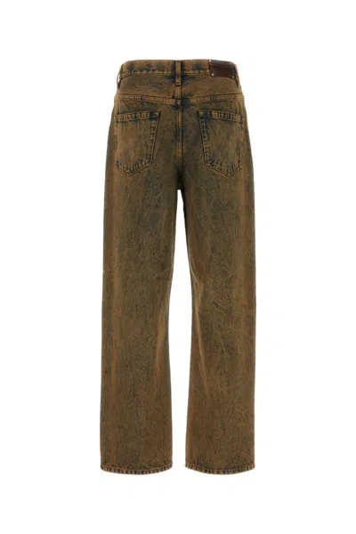 Shop Dries Van Noten Jeans In Brown