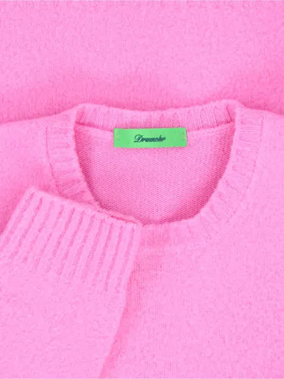 Drumohr Basic Sweater In Pink